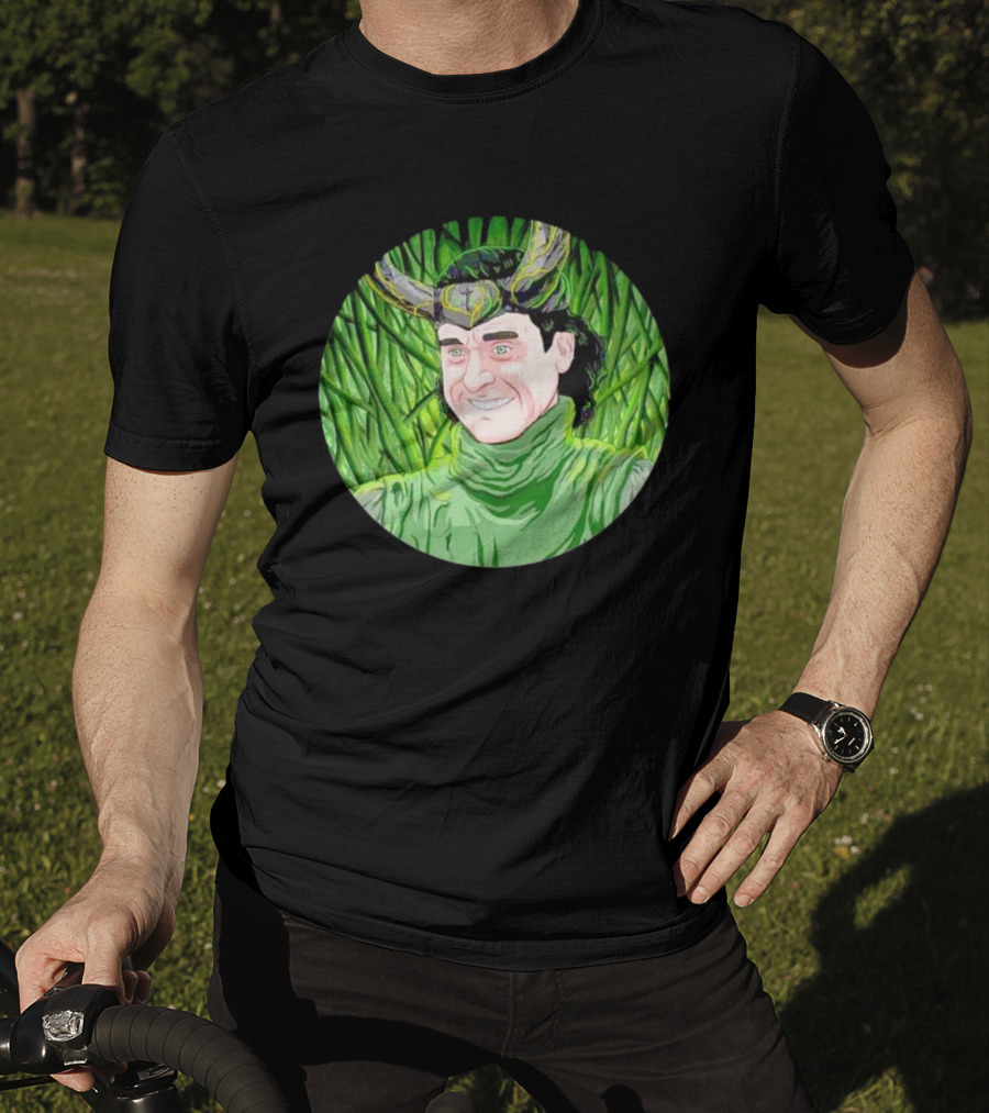 Breaking Bad Loki Crossover Horned Green Character T-Shirt