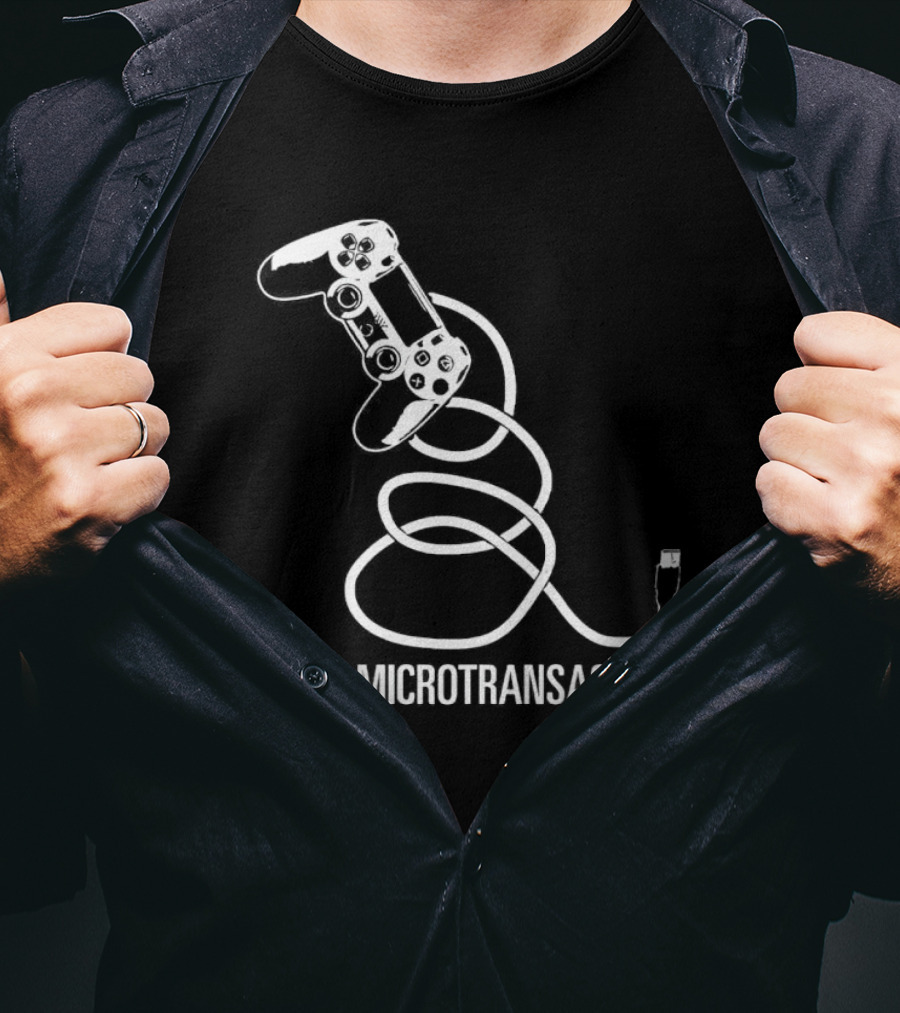 Don't Microtransact Me Gamer Controller T-Shirt
