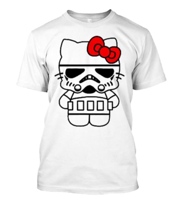 Hello Kitty Star Wars Stormtrooper Crossover T-Shirt