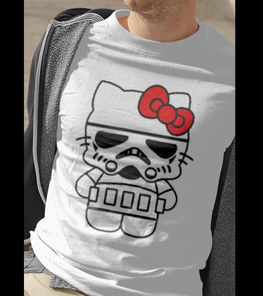 Hello Kitty Star Wars Stormtrooper Crossover T-Shirt