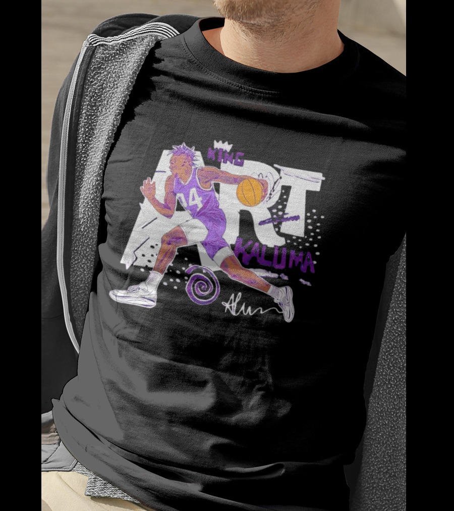 King Arthur Kaluma 14 Basketball Signature T-Shirt