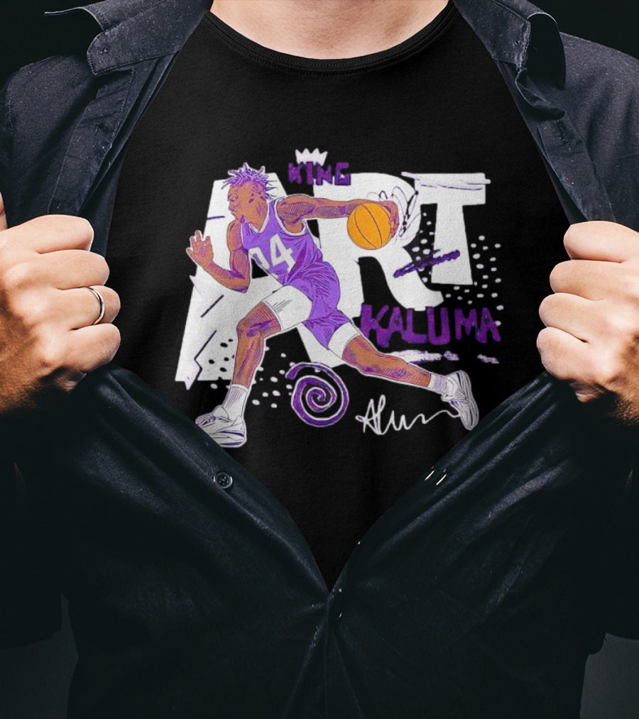 King Arthur Kaluma 14 Basketball Signature T-Shirt