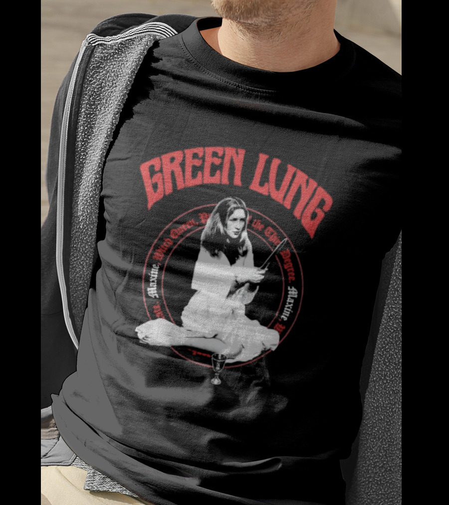 Green Lung Maxine Witch Queen Black Magic Ritual Iconic T-Shirt
