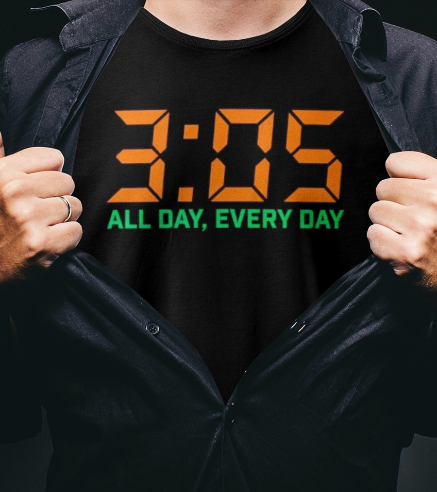 3:05 All Day Every Day Miami 305 T-Shirt