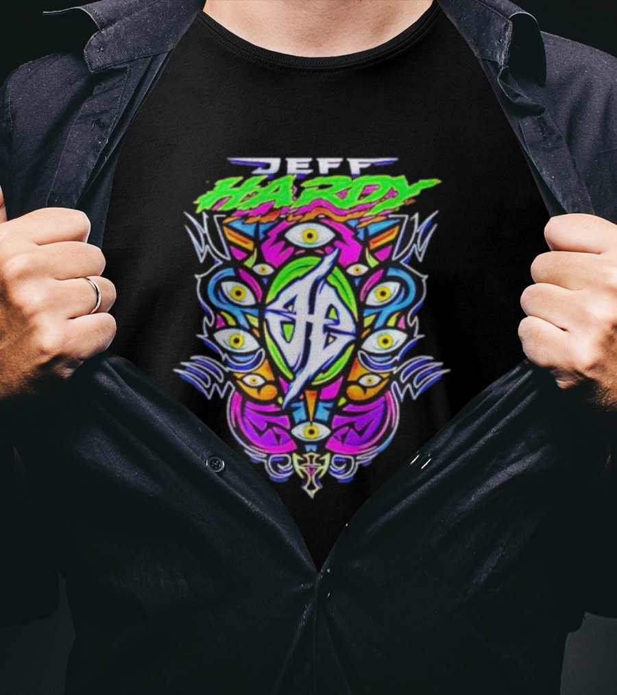 Jeff Hardy Spectral Neon Eye T-Shirt