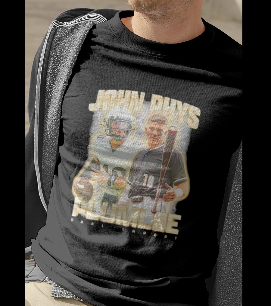 John Rhys Plumlee Dual Threat Collage T-Shirt
