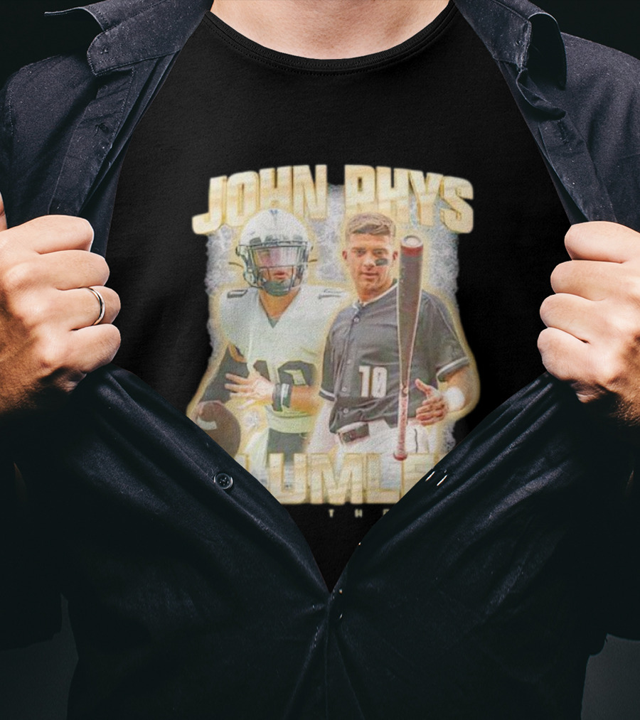 John Rhys Plumlee Dual Threat Collage T-Shirt