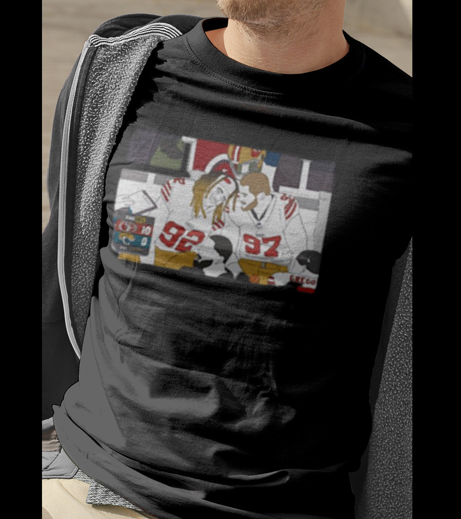 San Francisco 49ers Bromance Young And Bosa Football Friends T-Shirt