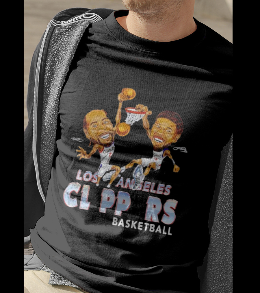Los Angeles Clippers Basketball Run It Back 213 Vintage T-Shirt
