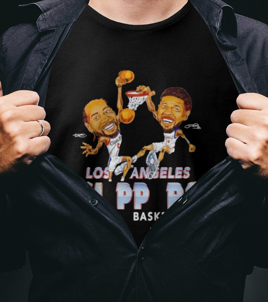 Los Angeles Clippers Basketball Run It Back 213 Vintage T-Shirt