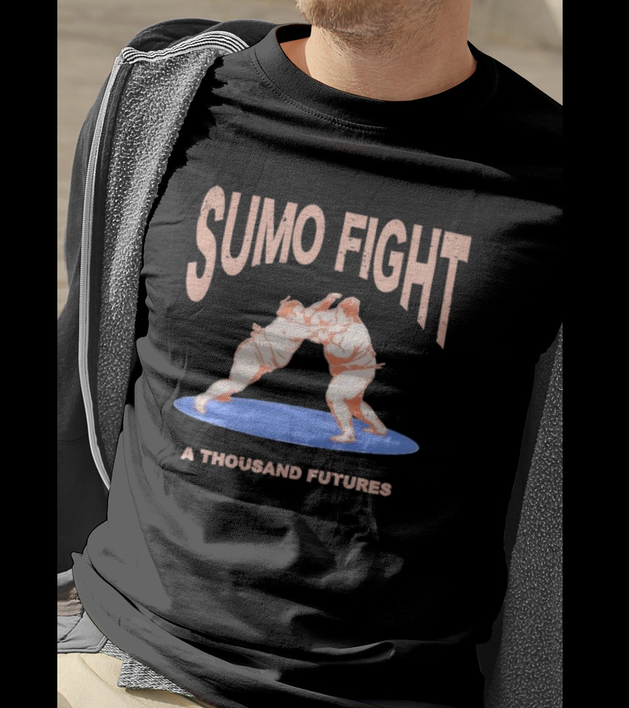 Sumo Fight A Thousand Futures Wrestling Match Iconic T-Shirt
