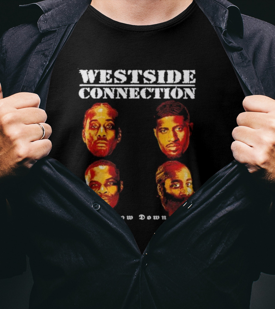 Westside Connection Bow Down Album Cover Featuring Faces T-Shirt