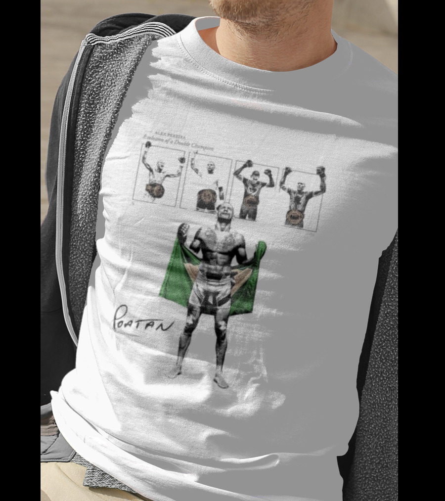 Alex Pereira Poatan Brazilian Double Champion T-Shirt