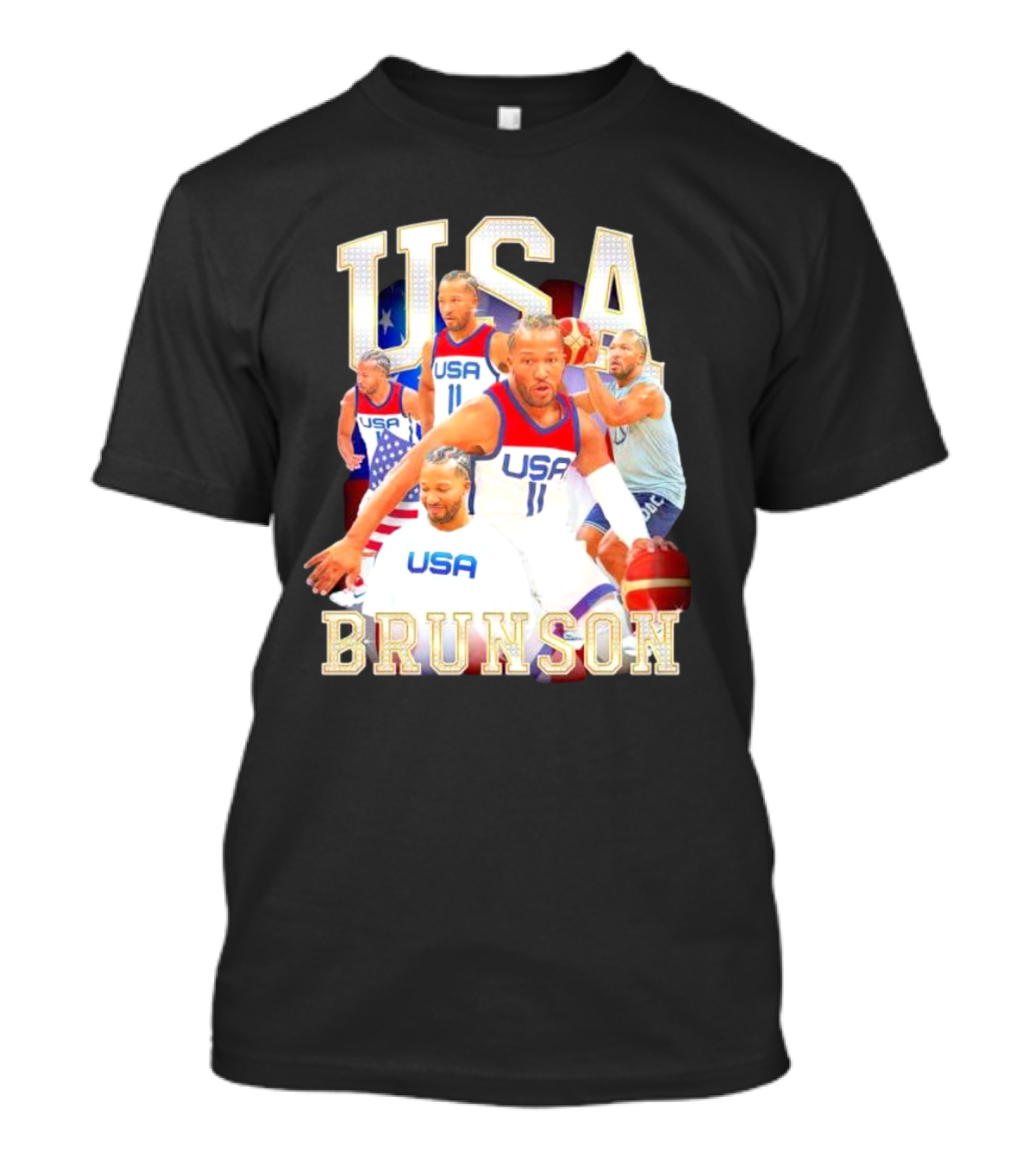 USA Brunson Basketball FIBA T-Shirt