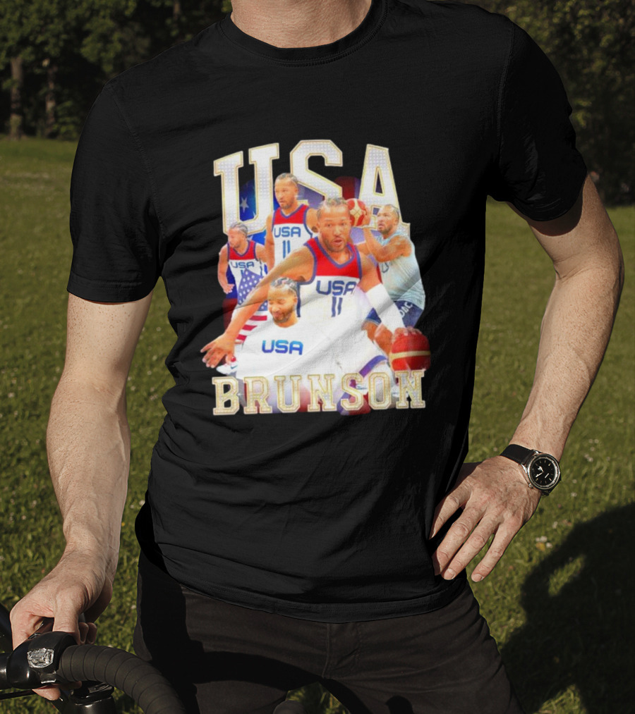 USA Brunson Basketball FIBA T-Shirt