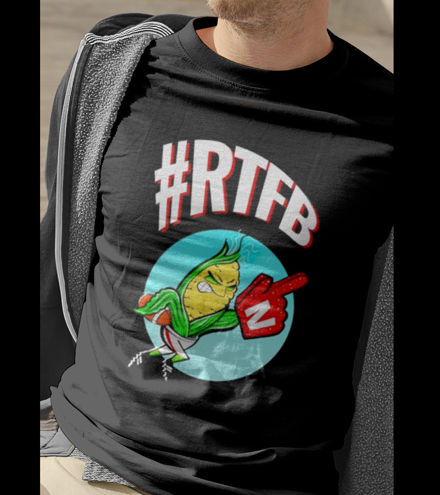 RTFB Nebraska Cobby Corn Football T-Shirt