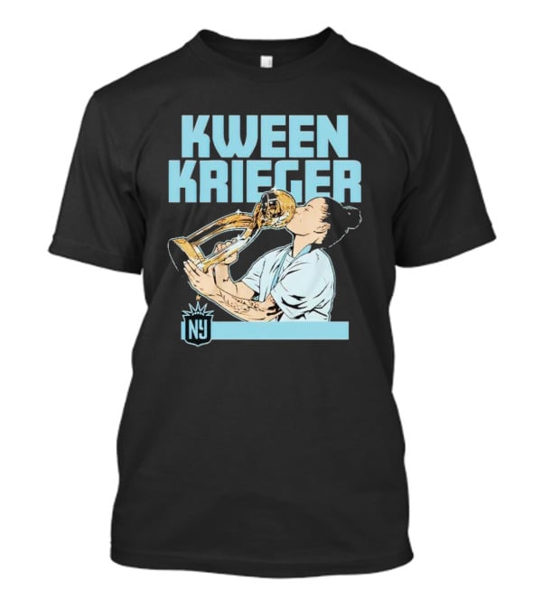 NY GOTHAM FC Kween Krieger Trophy Moment T-Shirt