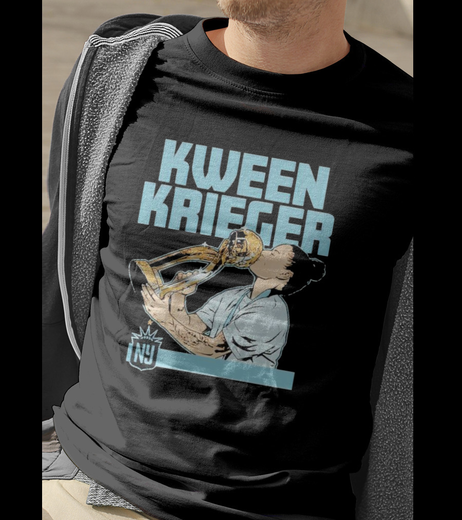 NY GOTHAM FC Kween Krieger Trophy Moment T-Shirt
