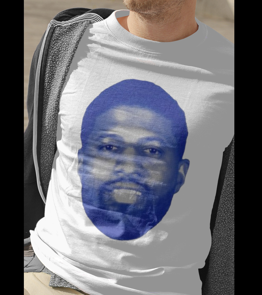 Paul George Blue Halftone Face T-Shirt