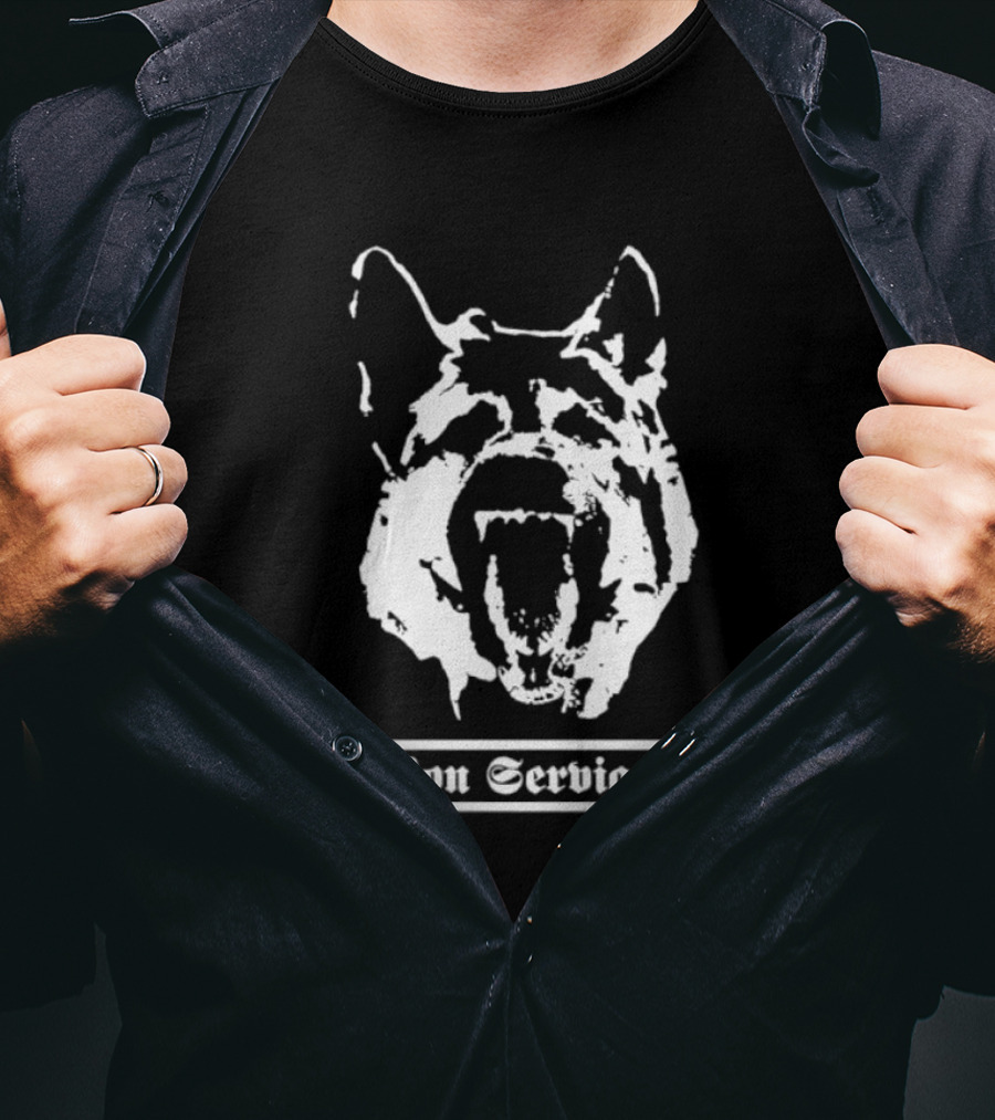 Non Serviam Rabid Dog T-Shirt