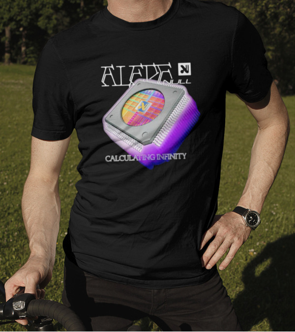 Aleph Null Calculating Infinity With Chip T-Shirt
