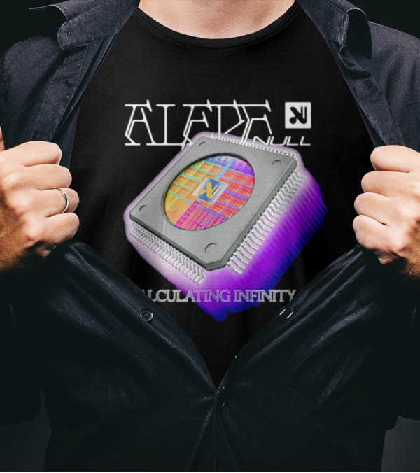 Aleph Null Calculating Infinity With Chip T-Shirt