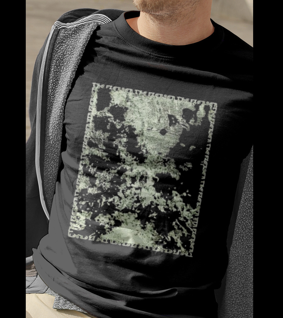 The Flenser Gross Realm Abstract Texture T-Shirt