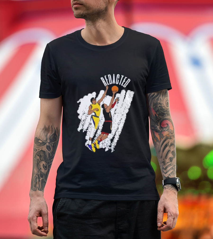REDACTED Basketball Dunk T-Shirt