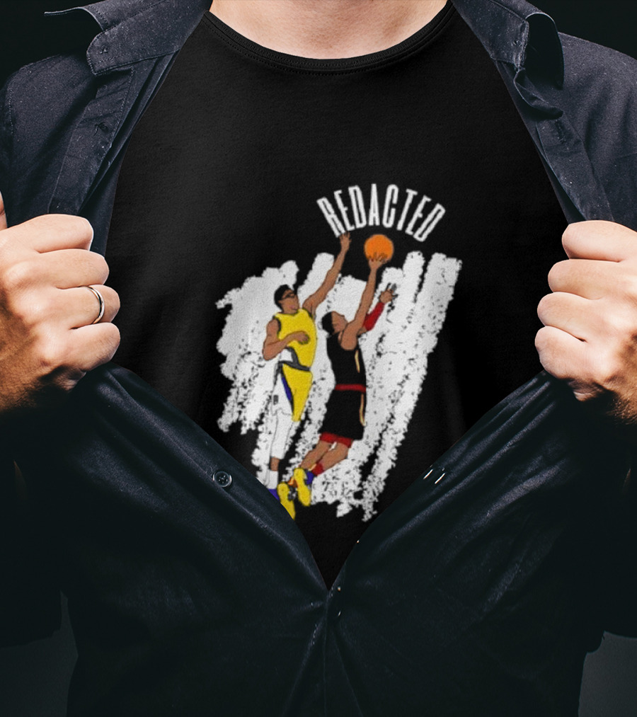 REDACTED Basketball Dunk T-Shirt