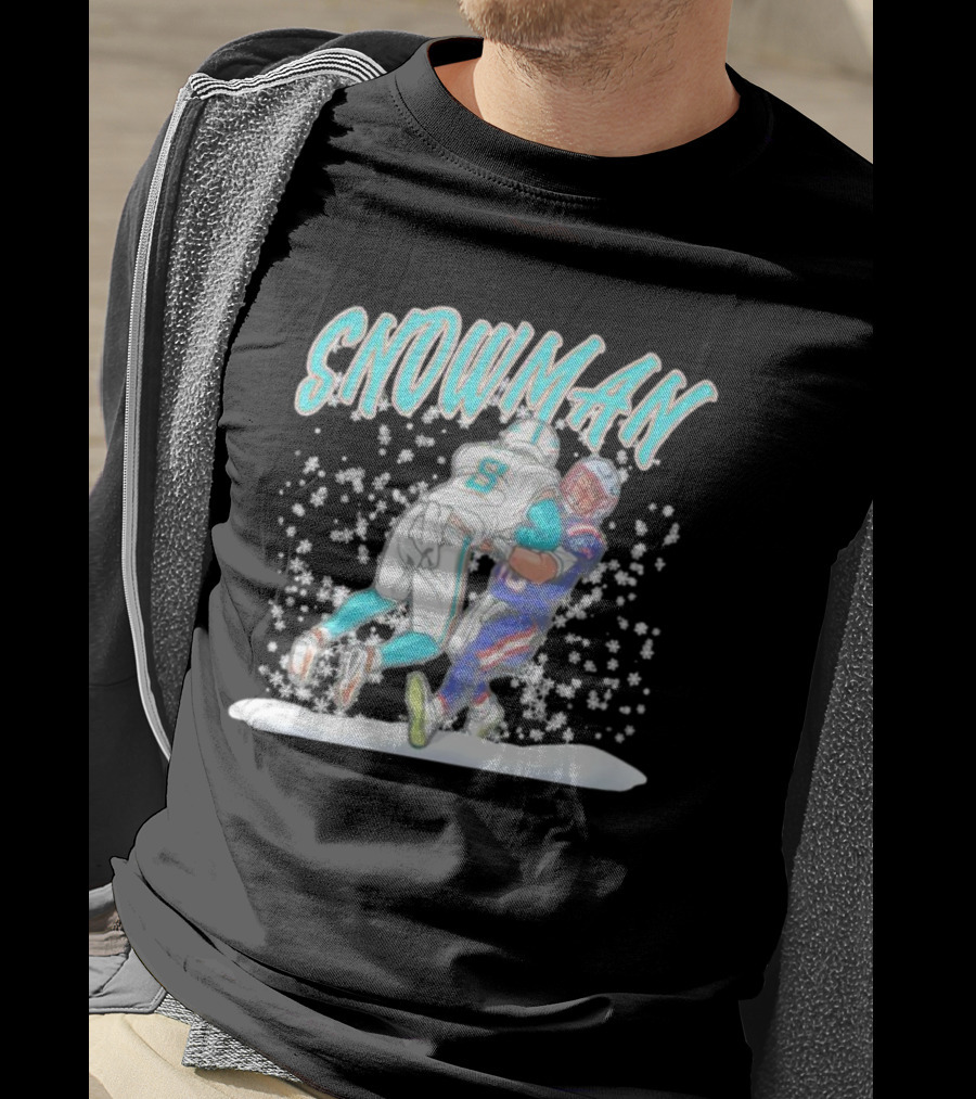 SNOWMAN Jevon Holland Tackle Football Action Scene T-Shirt
