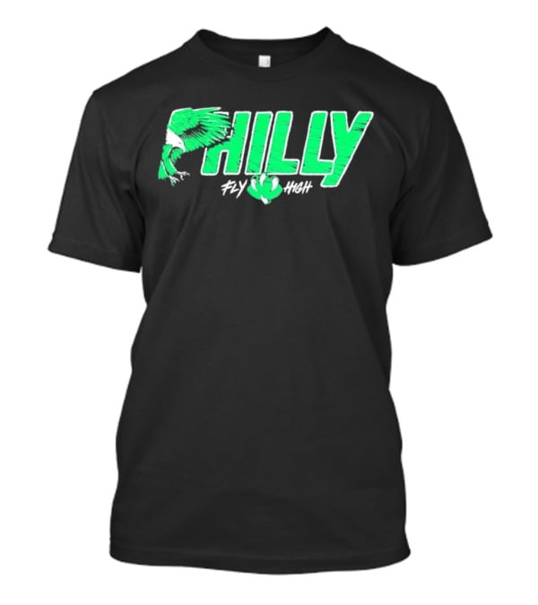 Philly Fly High Football Eagle T-Shirt