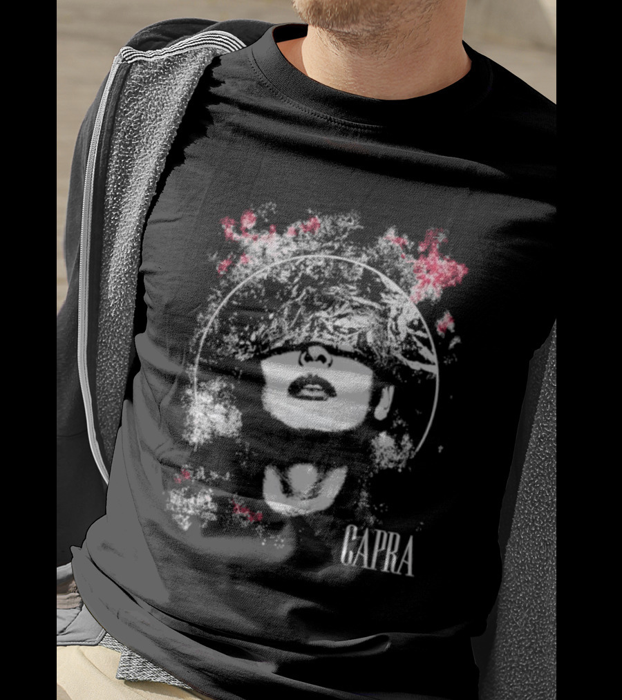 Capra Psychedelic Visionary Art Transmission T-Shirt