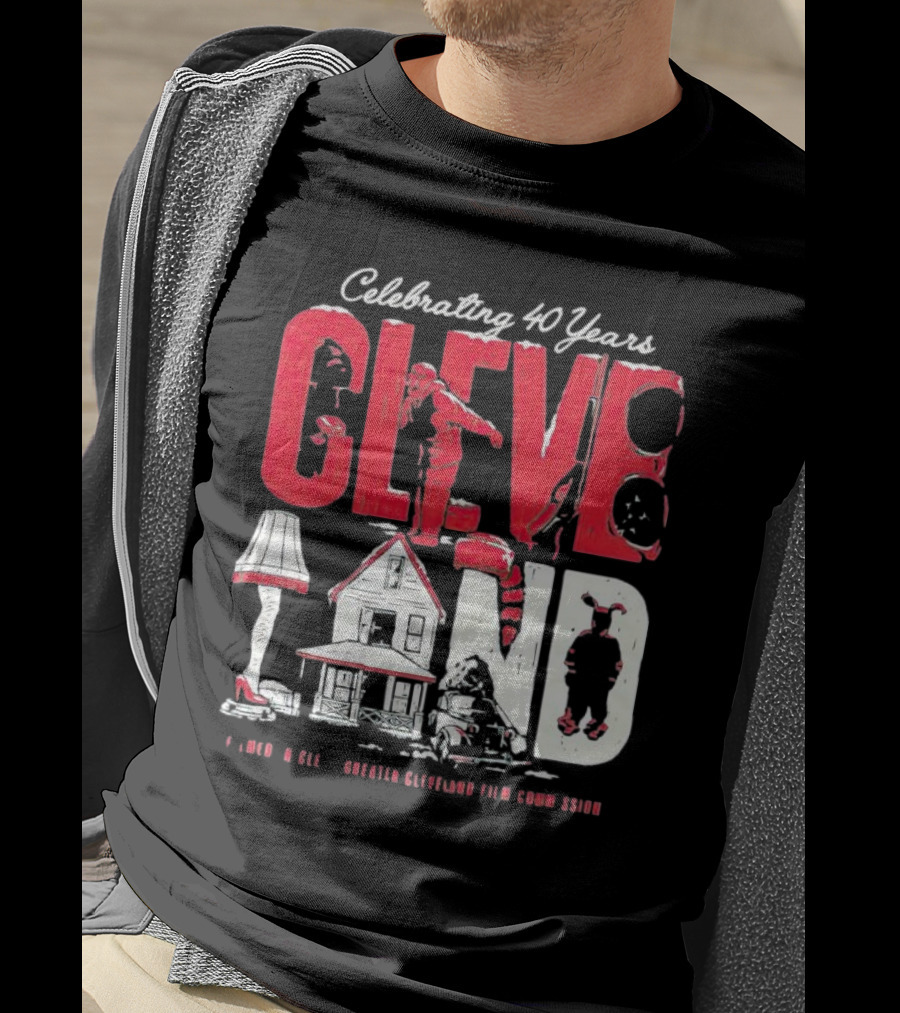 Celebrating 40 Years Cleveland Greater Cleveland Film Commission T-Shirt