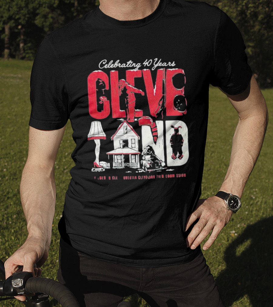 Celebrating 40 Years Cleveland Greater Cleveland Film Commission T-Shirt