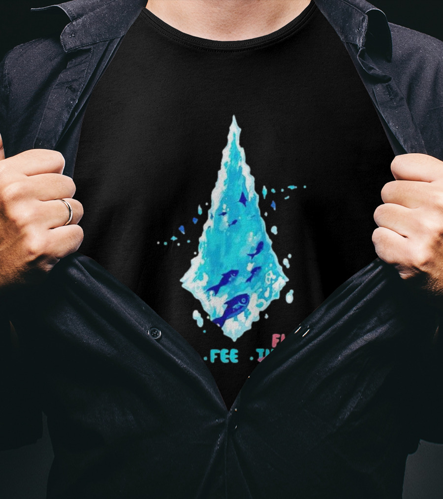 He Feel Fish Iceberg T-Shirt