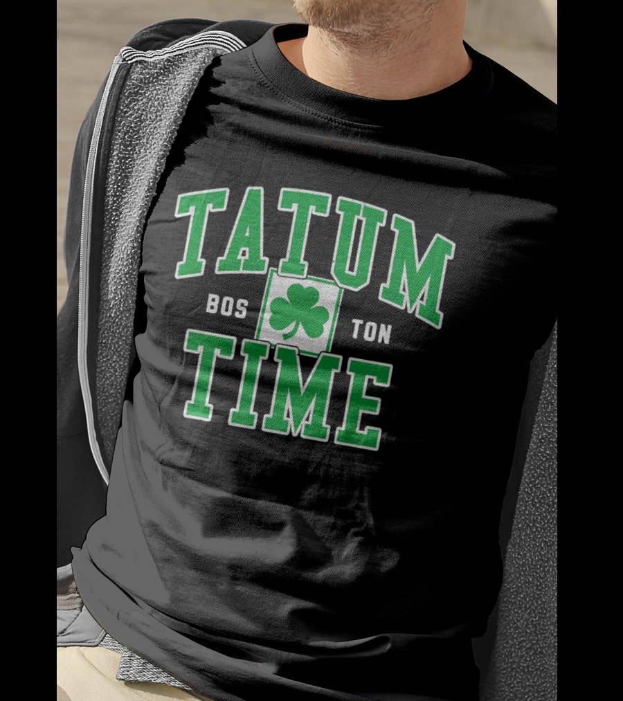 Tatum Time Boston Celtics Vintage T-Shirt