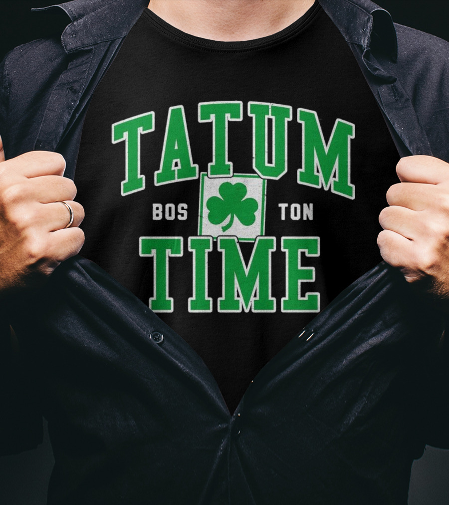 Tatum Time Boston Celtics Vintage T-Shirt
