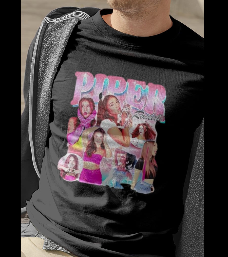 Piper Rockelle Glamorous Fashion Collage With Cat And Friends T-Shirt