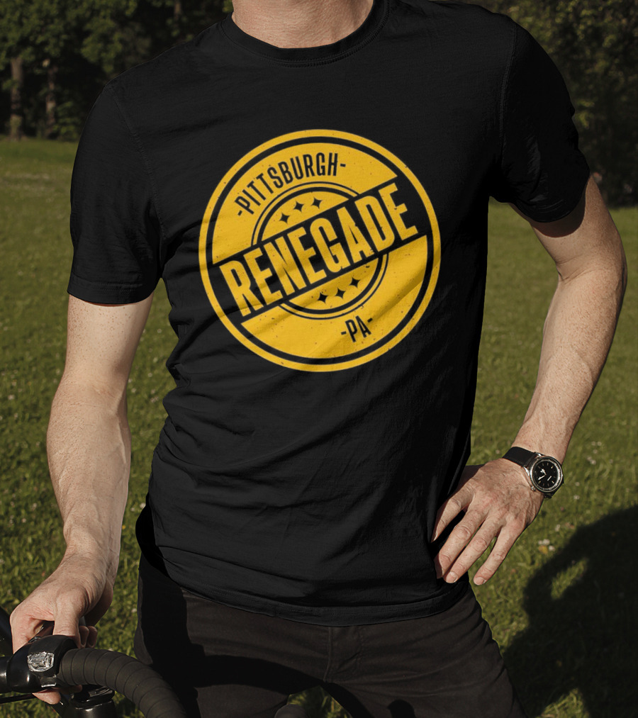 Pittsburgh Renegade PA Vintage Badge T-Shirt