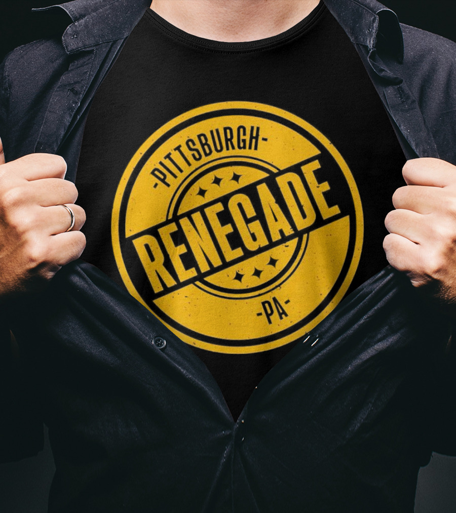 Pittsburgh Renegade PA Vintage Badge T-Shirt