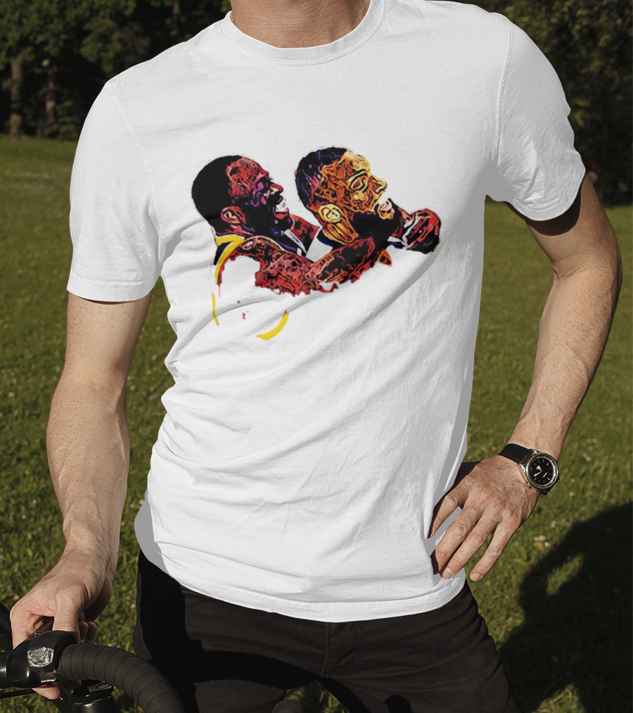 Rudy Gobert Draymond Green Headlock T-Shirt