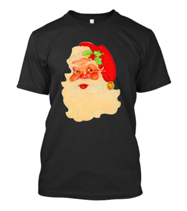 Santa Claus Vintage 1960s Christmas Nostalgia T-Shirt