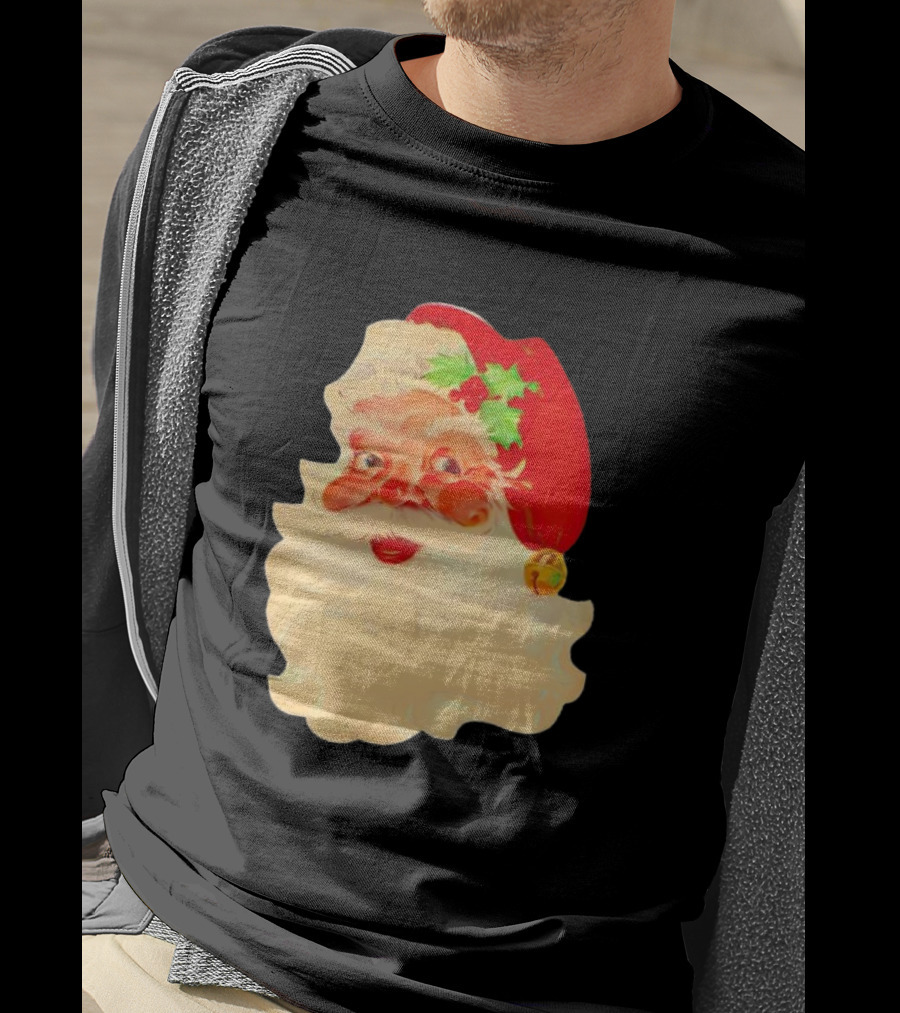 Santa Claus Vintage 1960s Christmas Nostalgia T-Shirt