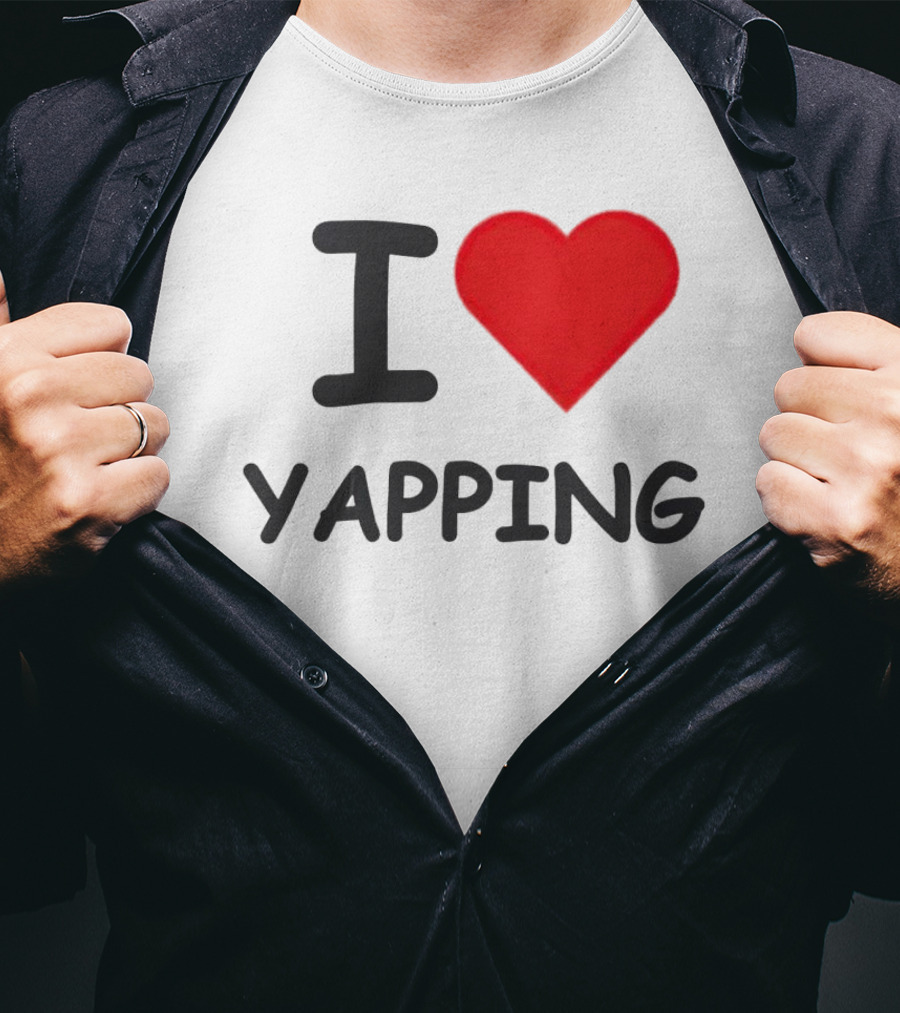 I Heart Yapping Enthusiast Passion T-Shirt