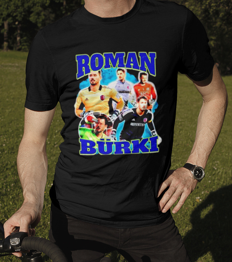 Roman Bürki Soccer Goalkeeper Collage Bootleg T-Shirt