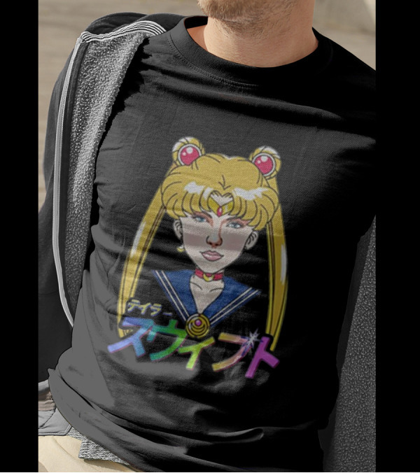 Sailor Moon Taylor Swift Anime Crossover Meme T-Shirt