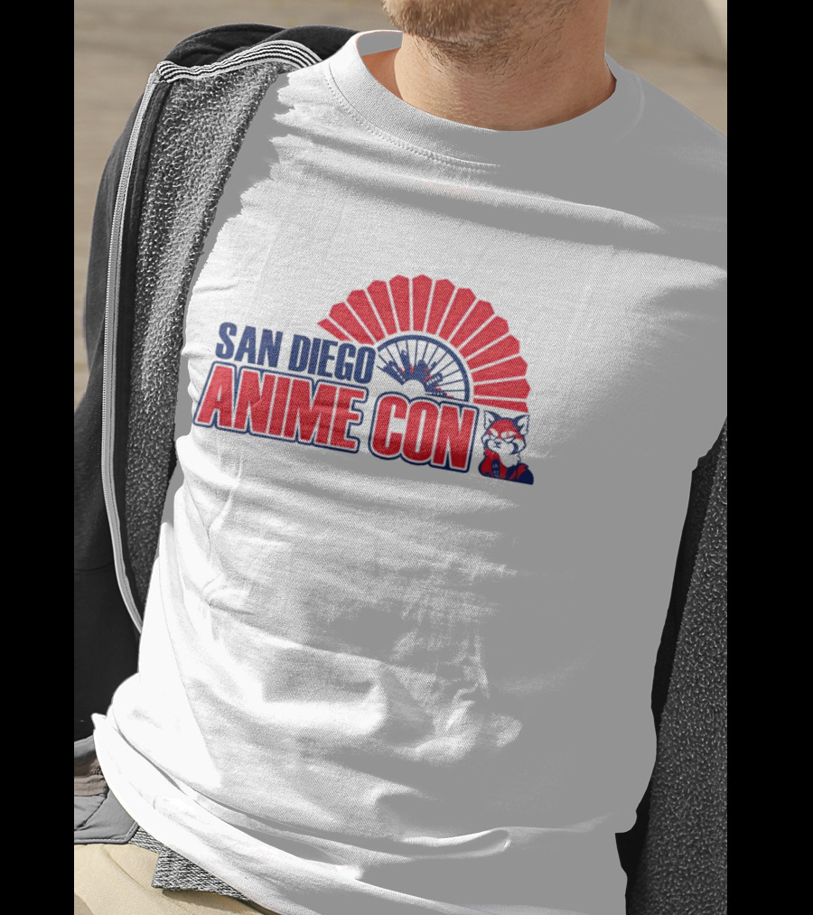 San Diego Anime Con Fan And Character T-Shirt