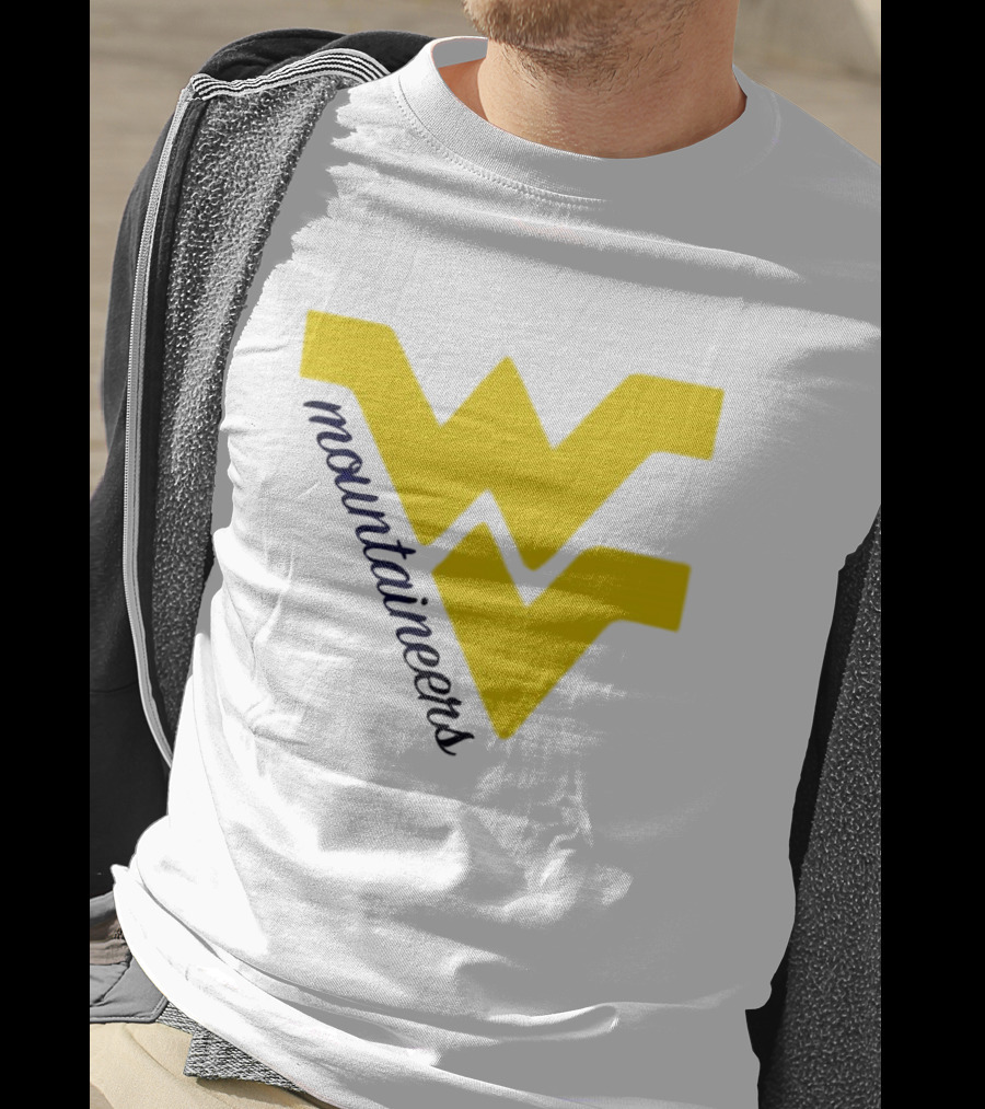 WVU Mountaineers Yellow WV T-Shirt
