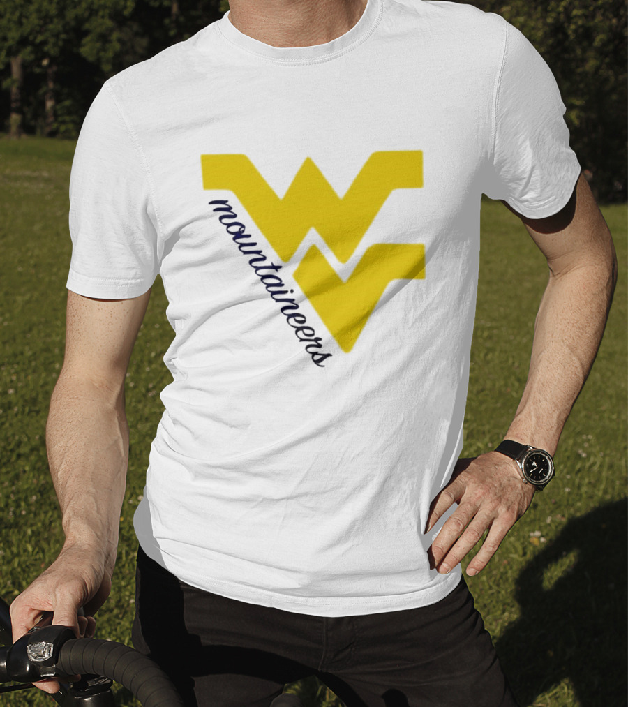 WVU Mountaineers Yellow WV T-Shirt