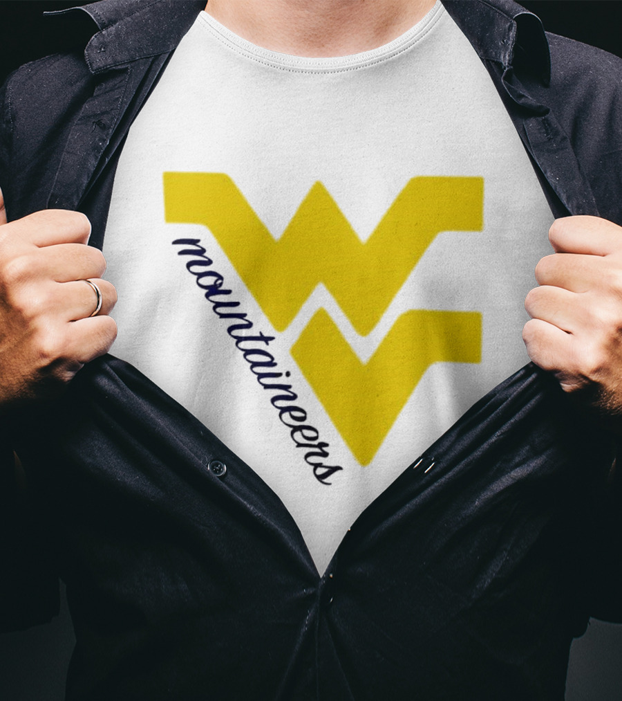 WVU Mountaineers Yellow WV T-Shirt